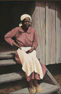 Woman On Porch
