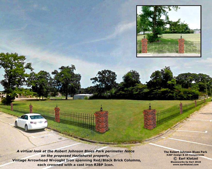 Earl Klatzel's designs for the Robert Johnson Blues Park