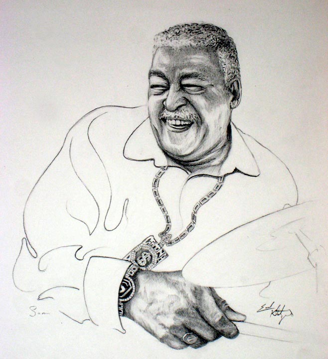 Portrait of Sam Lay